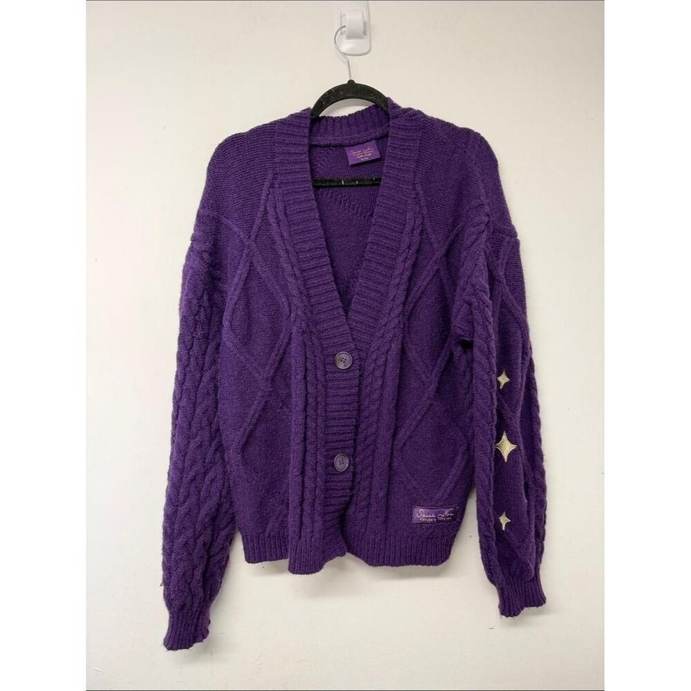 Unbranded Women's Purple Cardigan